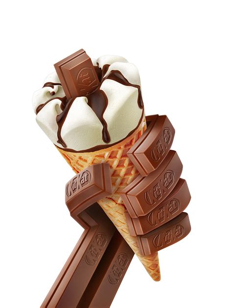 kit kat cone  images behance