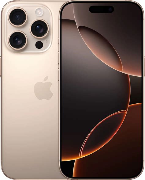 Смартфон Apple iPhone 16 Pro, 256 ГБ, Dual nano SIM, пустынный титан ...