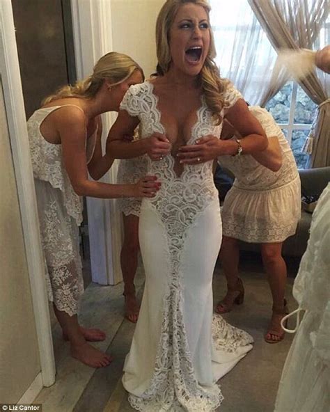 Liz Cantor stuns in photos from Bali wedding to Ryan Lysaught | Daily