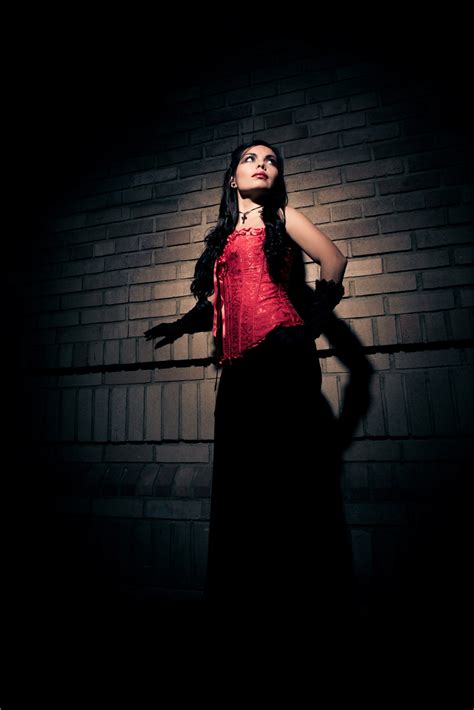 S. Tate - Maria Wanted to dress up and wanted to look gothic...