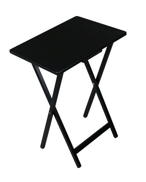Folding Wooden TV Tray Table - Black | Shop Your Way: Online Shopping ...