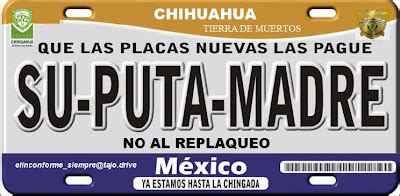 BLOG ESCOMBRISMO: NUEVAS PLACAS EN CHIHUAHUA ...