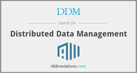 ddm stand