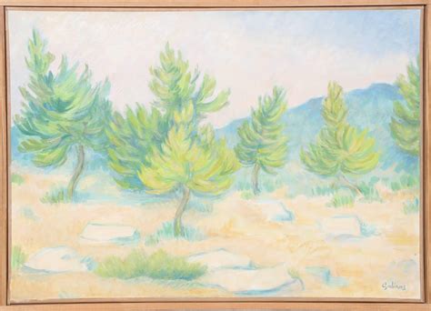 Laurent Marcel Salinas - Nu Couchee sur Fond Rose, Nude Painting by