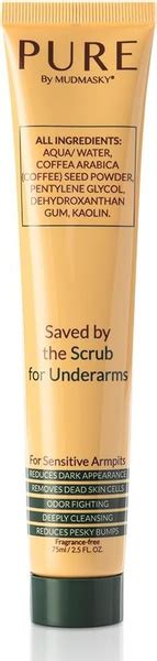 Pure by Mudmasky Очищающий скраб для подмышек Saved by the Scrub for ...