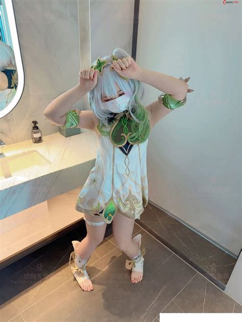 软萌兔兔酱 (SweetRabbit233) cosplay Nahida - Genshin Impact - Part 2 "69