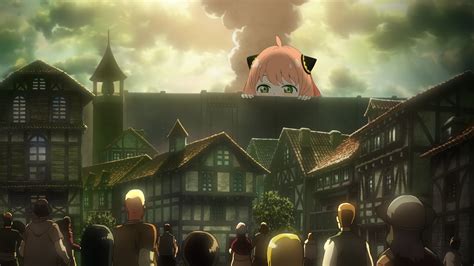 "Attack on Anya" Anya Forger [Spy x Family] [Attack on Titan