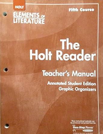 Holt Teachers Manual Fifth Course