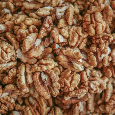 organic raw walnut halves pieces lb bulk box equal exchange