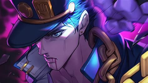 Download Jotaro Kujo Anime Jojo's Bizarre Adventure 4k Ultra HD ...