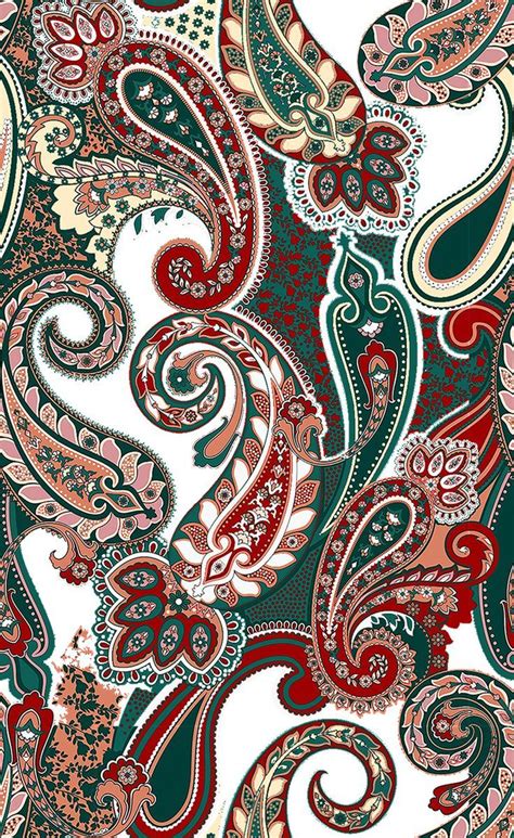 pin  maggie thatcher  paisley motifs design pattern art abstract