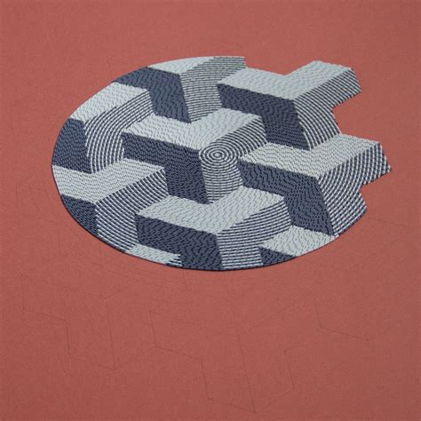 Zen garden in geometry on Behance