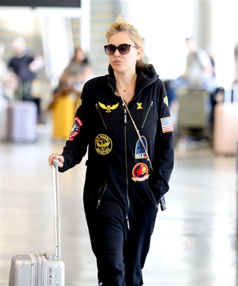 Shanna Moakler Embraces Racing Vibe in Jumpsuit Leaving LA for Dallas