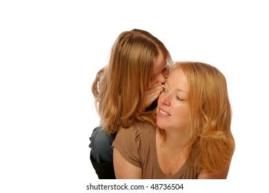 Daughter Telling Mom Secret Stock Photo 48736504 | Shutterstock