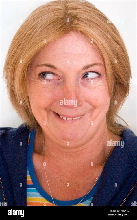 Blond middle aged irish woman hi-res stock photography and images - Alamy