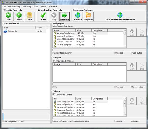 Complete Website Downloader Download Free (Windows) - 1.0 | Softpedia