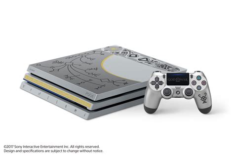 Лимитированная версия PlayStation 4 Pro в стиле God of War