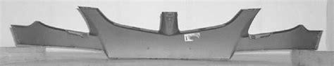 2003-2004 Pontiac Vibe upper Front Bumper Cover -BUMPER MEGASTORE