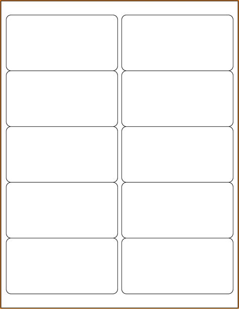 Avery Labels 5163 Template Blank | williamson-ga.us