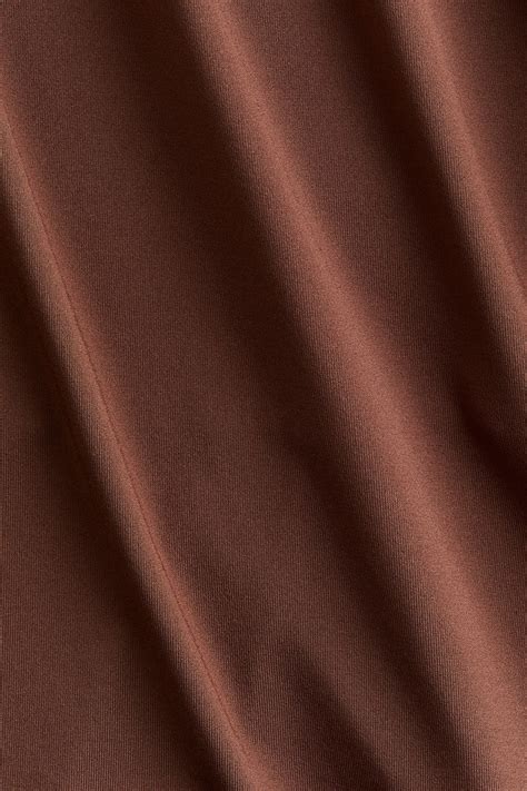 Ballerina-Neckline Top - Brown - Ladies | H&M US