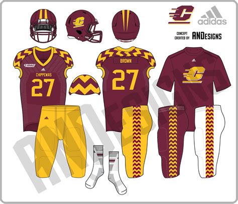 NCAA Football Uniform Concepts - Concepts - Chris Creamer's Sports Logos Community - CCSLC ...