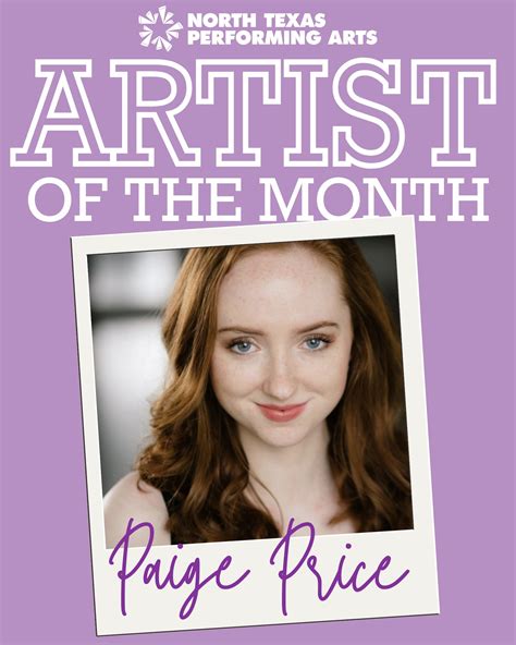 NTPA - April is Leadership Month — and we're celebrating Paige Price! 💜