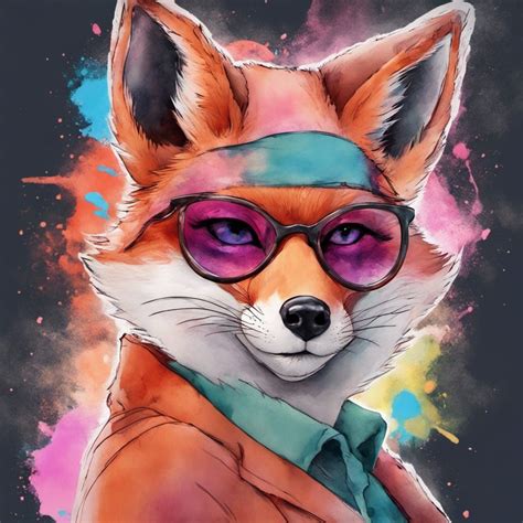 Foxes II - AI Generated Artwork - NightCafe Creator