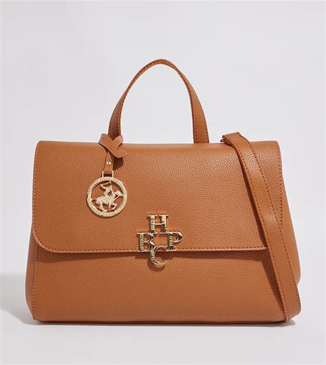 Buy Beverly Hills Polo Club Logo Detail Top Handle Bag With Sling In ...