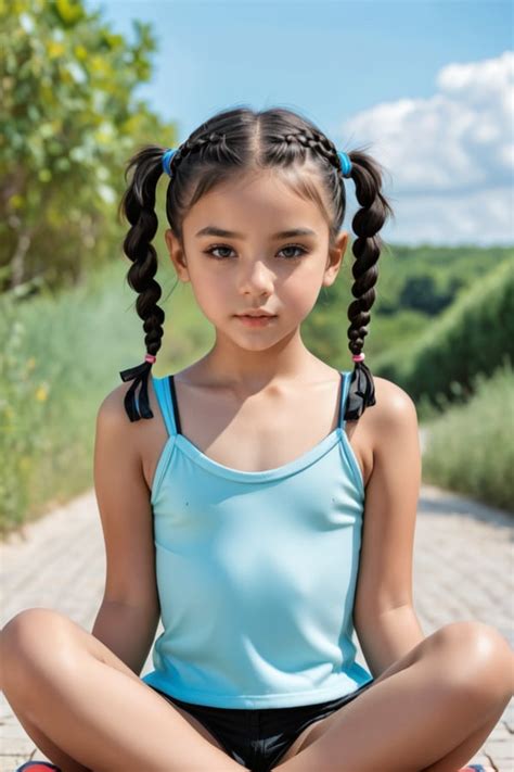 Tween Girl - Chino | image created by Chino Cinematico | Tensor.Art