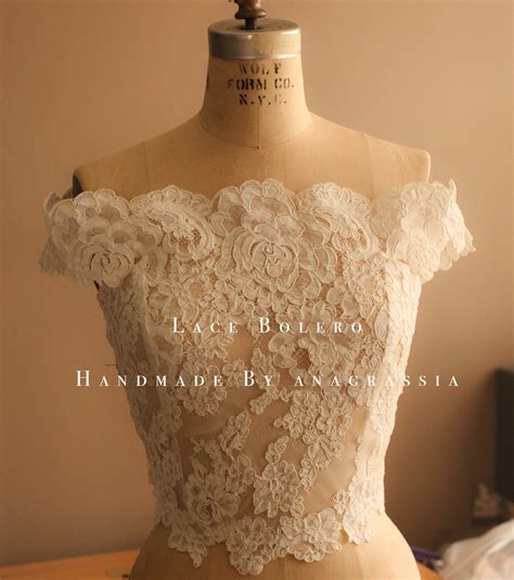Lace Wedding Bolero – A N A G R A S S I A