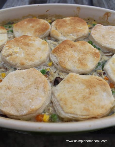 A Simple Home Cook - Happy National Chicken Pot Pie Day! https://www