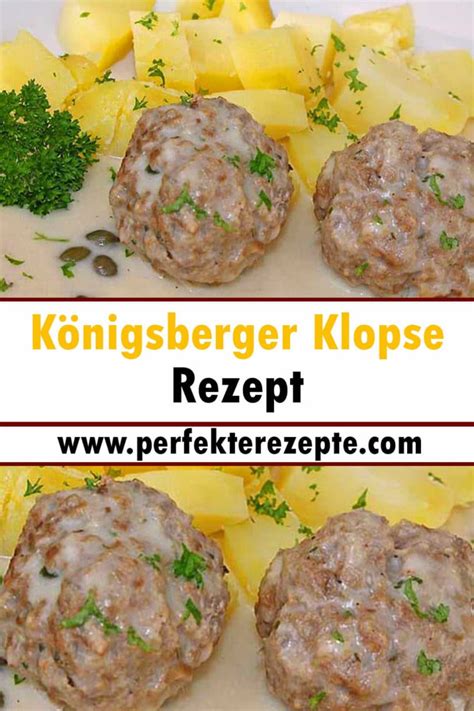 konigsberger klopse rezept schnelle und einfache rezepte