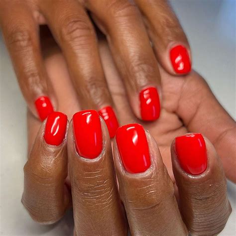 Red acrylic nail art designs are the top trend this season 29