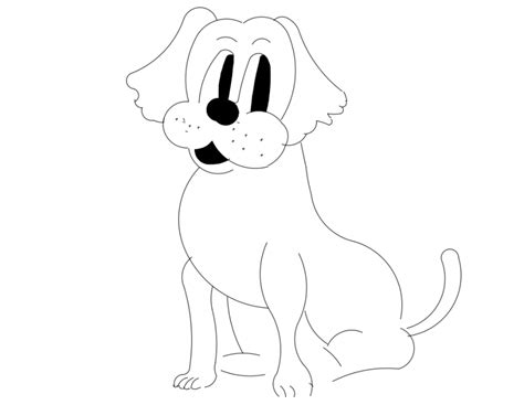 Cute pet dog front view elevation cad block details dwg file - Cadbull