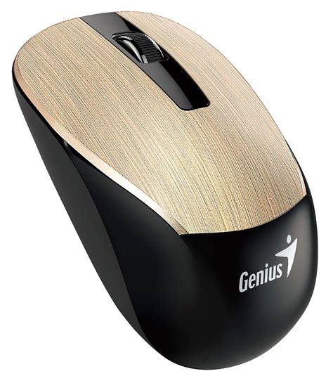 Мишка безпровідна Genius NX-7015 Wireless Чорно-золотиста – фото ...