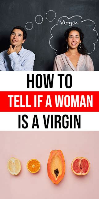 how to know if a woman is a virgin