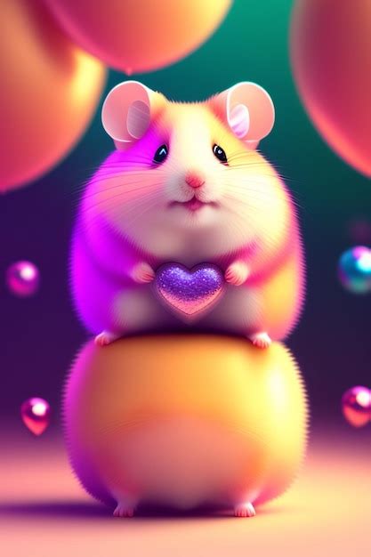 premium ai image big mouse  beautiful background