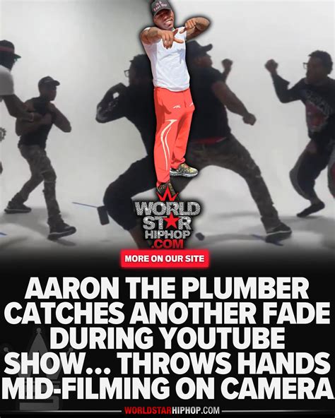 Worldstar Hip Hop - He's fixin’ pipes and throwin’ rights. Yet another