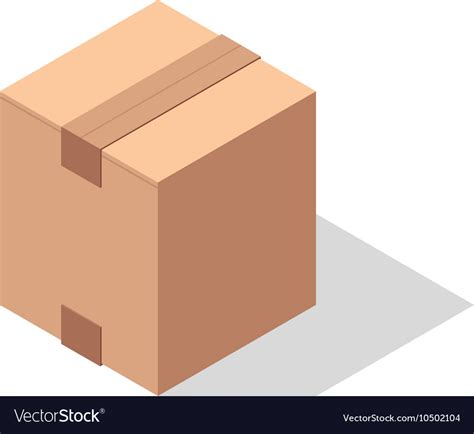 box royalty  vector image vectorstock