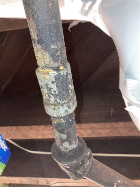 Pinhole leak steam return - Epoxy Repair — Heating Help: The Wall