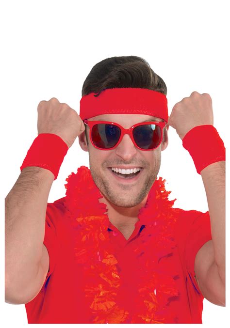 Red Headband and Wristband Kit - Halloween Costume Ideas 2019