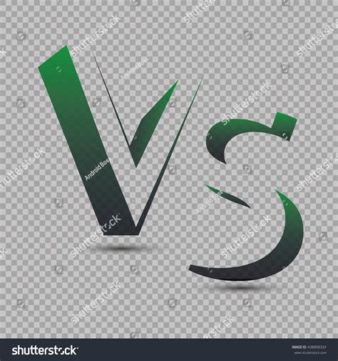 Vs Vector Illustration Confrontation Stock Vector (Royalty Free) 438898324 | Shutterstock