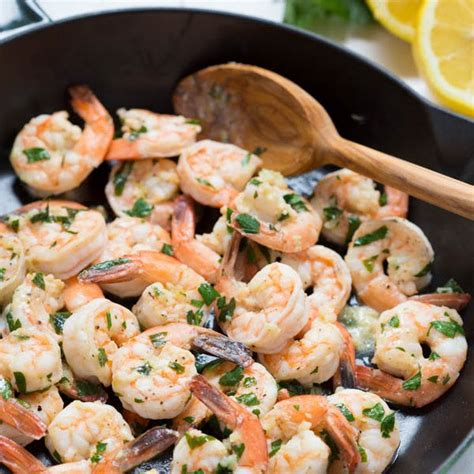 Lemon Garlic Shrimp Recipe | Yummly | Recipe | Recipes, Food dishes