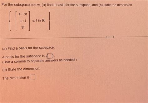 10 Essential Steps To Unravel The Mystery Of Subspace Dimensions