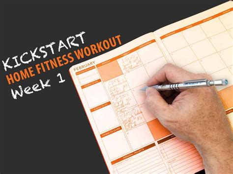 Kickstart Home Fitness Workout - Week 1 - Evolution Fitness Equipment