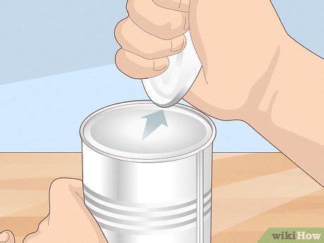 how to open a tuna can without can opener