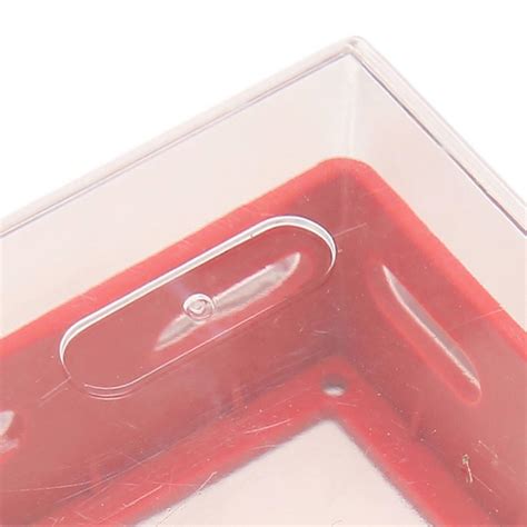 push button switch protector waterproof transparent emergency stop