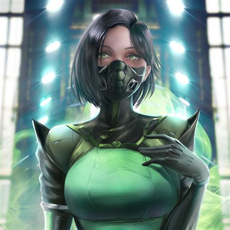 Viper Wallpaper 4K, Valorant agent