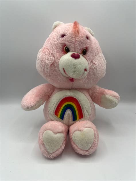 Care Bear Vintage Cheer Bear Stuffed Animal Plush Vintage - Etsy