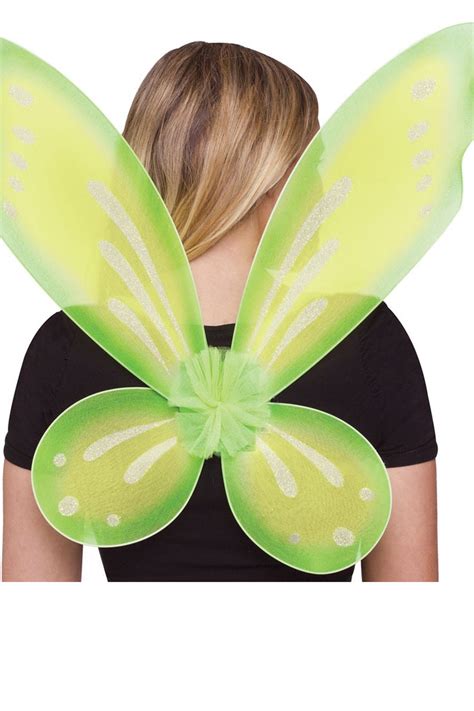 lime green fairy pixie wings wishescom
